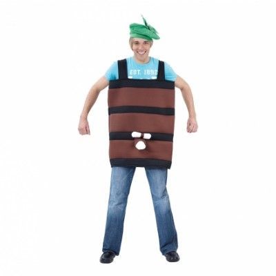 Tunna Maskeraddräkt - One size