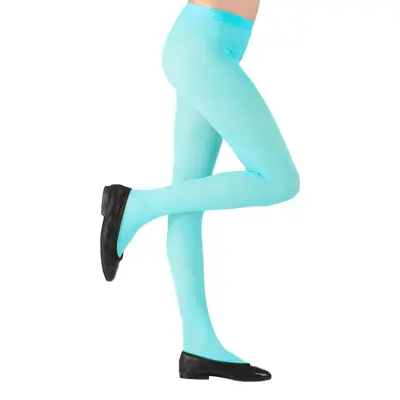 Turkosa Strumpbyxor för Barn - Medium