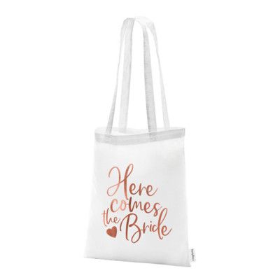 Tygpåse Here Comes The Bride