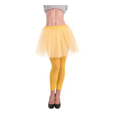 Tyllkjol UV Neon Gul - One size