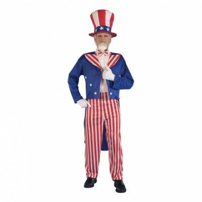 Uncle Sam Budget Maskeraddräkt