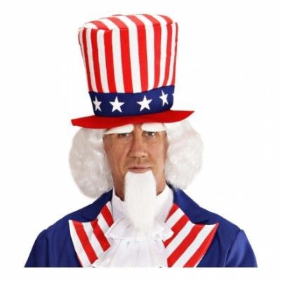 Uncle Sam Perukset - One size