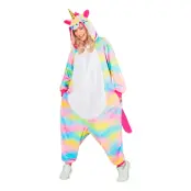 Unicorn Onesie Maskeraddräkt - Large/X-Large
