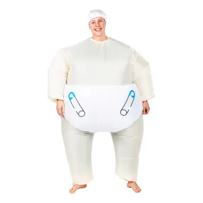 Uppblåsbar Bebis Maskeraddräkt - One size