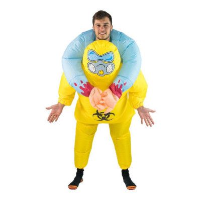 Uppblåsbar Biohazard Halloween Maskeraddräkt - One size