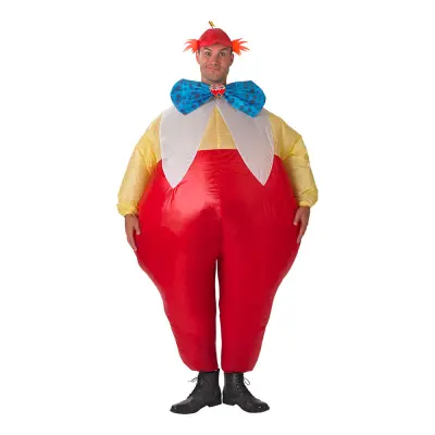 Uppblåsbar Clown Maskeraddräkt - One size