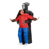 Uppblåsbar Dödsängel Maskeraddräkt - One size