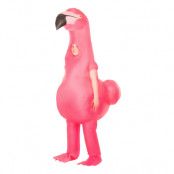 Uppblåsbar Flamingo Barn Maskeraddräkt - One size