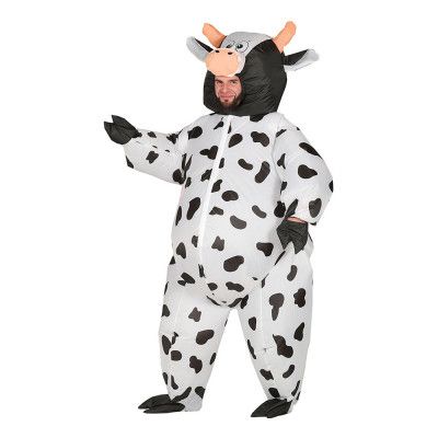 Uppblåsbar Ko Prickig Maskeraddräkt