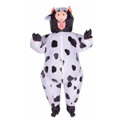 Uppblåsbar Kossa Maskeraddräkt - One size