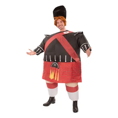 Uppblåsbar Skotte Maskeraddräkt - One size