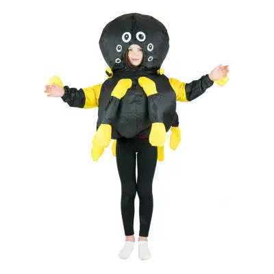 Uppblåsbar Spindel Barn Maskeraddräkt - One size