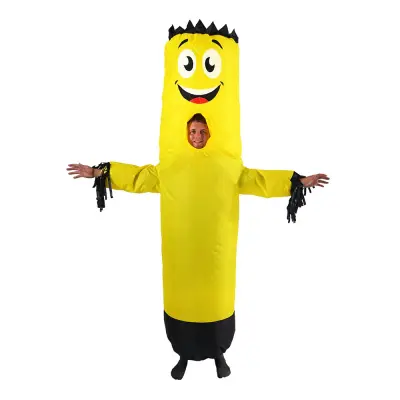 Uppblåsbar Tubeman Maskeraddräkt - One size