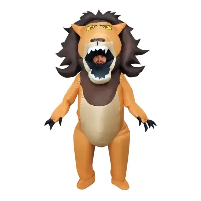 Uppblåsbart Lejon Maskeraddräkt - One size