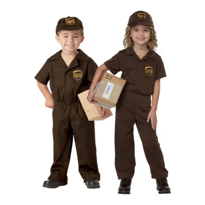 UPS Barn Maskeraddräkt - Large