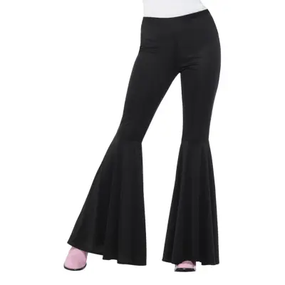 Utsvängda Byxor Svart - Large