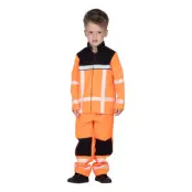 Vägarbetare Barn Maskeraddräkt - Medium
