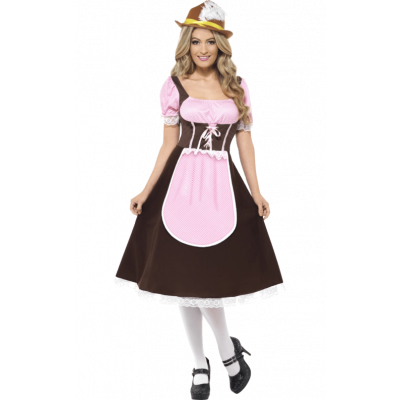 Värdshuspiga Maskeraddräkt L