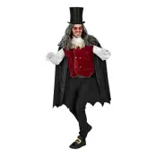 Vampyr med Cape Maskeraddräkt - Medium/Large
