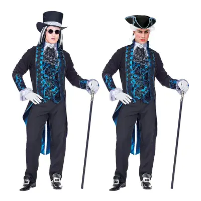 Vampyr Viktoriansk Maskeraddräkt - Medium