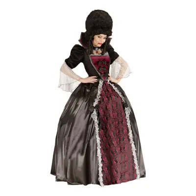 Vampyra Dam Maskeraddräkt - Medium