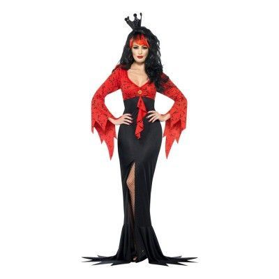 Vampyrdrottning Maskeraddräkt - Medium
