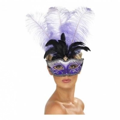 Venetiansk Colombina Ögonmask - One size