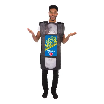 Videoband Retro Maskeraddräkt - One size