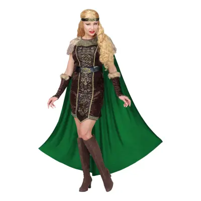 Viking Klänning Maskeraddräkt - Small