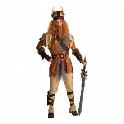 Viking Krigare Maskeraddräkt - One size