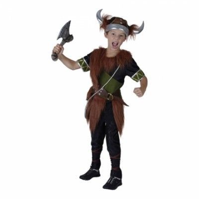 Vikingapojke Barn Maskeraddräkt
