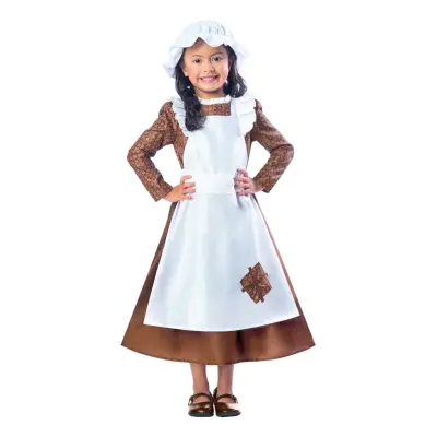 Viktoriansk Flicka Barn Maskeraddräkt - Small