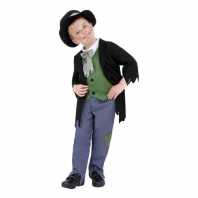 Viktoriansk Pojke Barn Maskeraddräkt