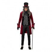 Viktoriansk Vampyr Halloween Maskeraddräkt - Small