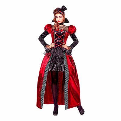 Viktoriansk Vampyra Maskeraddräkt - Large