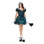 Viktorianskt Hembiträde Maskeraddräkt - Small