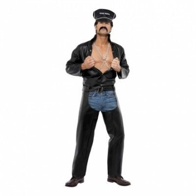 Village People Biker Maskeraddräkt - One size
