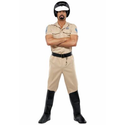 Village People Motorcykelpolis Maskeraddräkt - Onesize