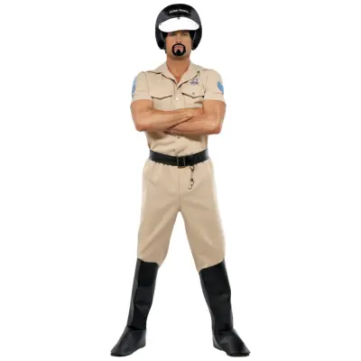 Village People Motorcykelpolis Maskeraddräkt - Onesize