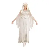 Vit Vålnad Klänning Maskeraddräkt - Small