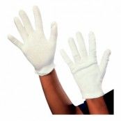 Vita Handskar Korta för Barn - One size