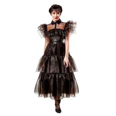 Wednesday Ball dress - Vuxen kostym S