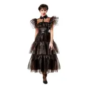 Wednesday Rave’n Klänning Maskeraddräkt - Medium