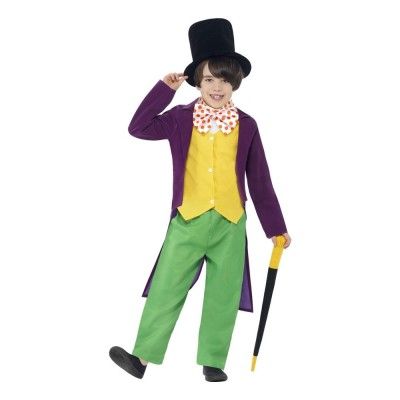 Willy Wonka Barn Maskeraddräkt - Medium
