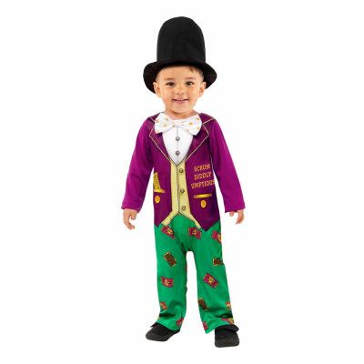 Willy Wonka Bebis Maskeraddräkt - XX-Small
