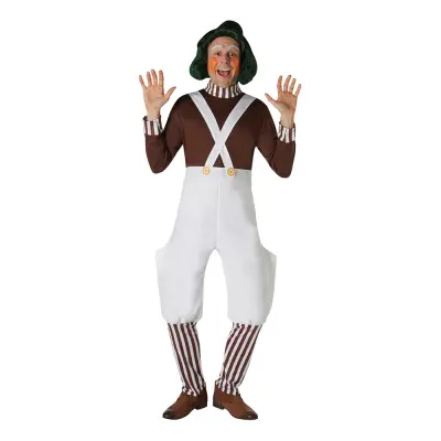 Willy Wonka Oompa Loompa Maskeraddräkt - Small