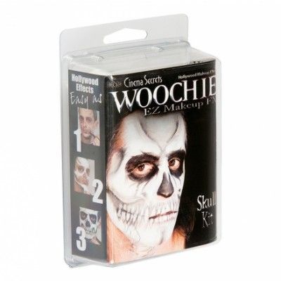 Woochie Dödskalle Sminkset