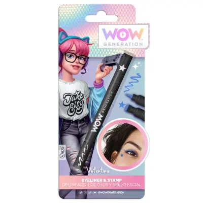 WOW Generation Eyeliner&stämpel : Model - Valentina - WOW Generation -  Leksaksaffären