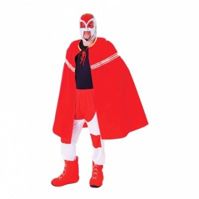 Wrestlare Maskeraddräkt