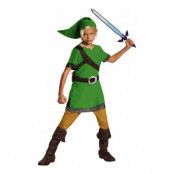 Zelda Link Barn Maskeraddräkt - Large